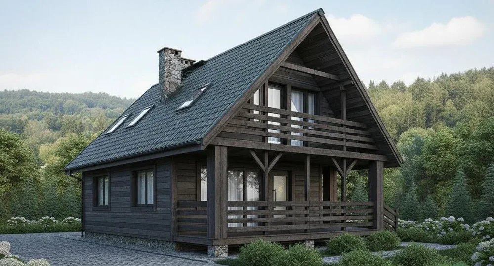 Проект Двухэтажный дом 7 на 12, 132 м2